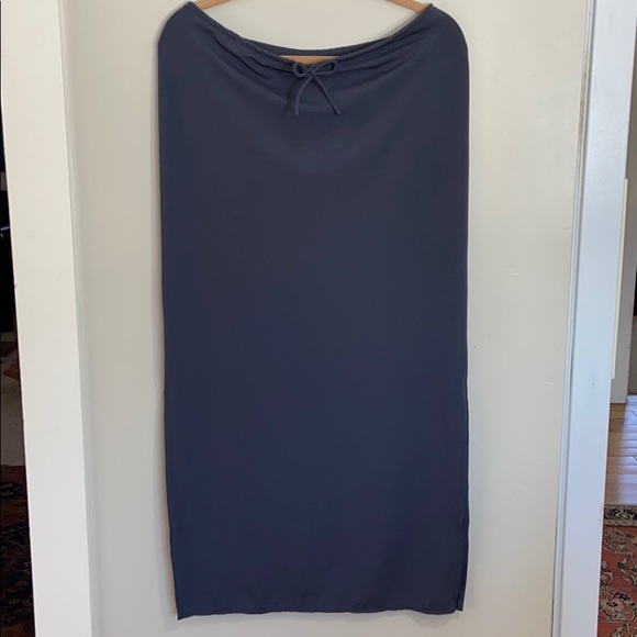 Banana Republic Charcoal Maxi Skirt